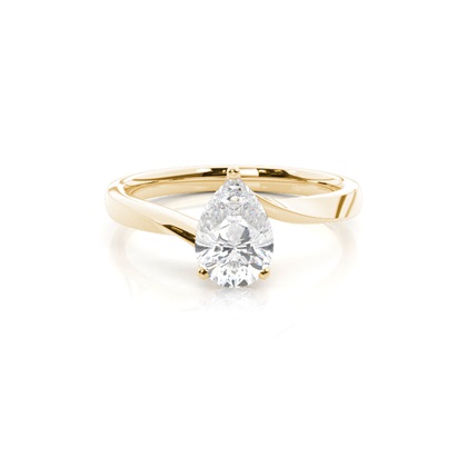 Pear Diamond Rings