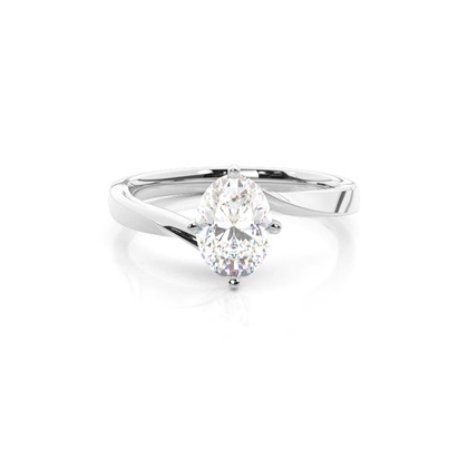 Oval Diamantringe