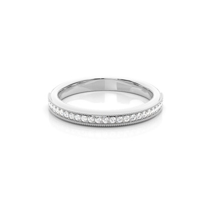 Silver Anniversary Diamond Rings