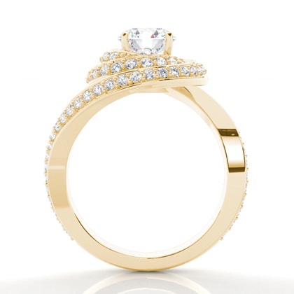 Yellow Gold Diamond Engagement Rings