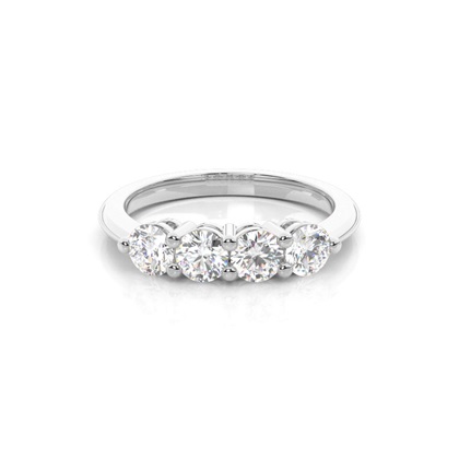 Silver Anniversary Diamond Rings