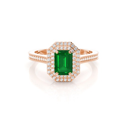 Rose Gold Diamond Engagement Rings Gemstones