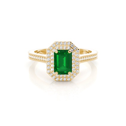 Yellow Gold Diamond Engagement Rings Gemstones