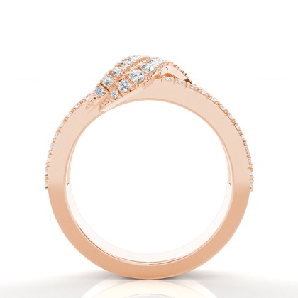 Rose Gold Diamond Rings