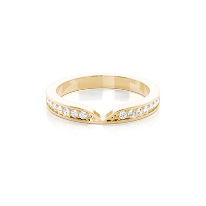 Women's Yellow Gold Wedding Rings