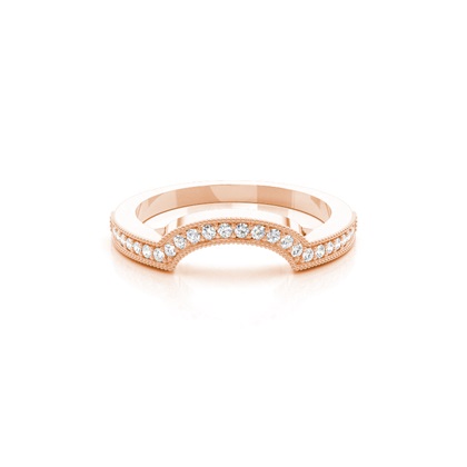 Women's Rose Gold Wedding Rings