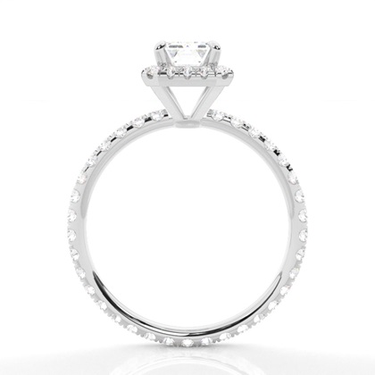 Smaragd Diamantverlobungsringe Verlobungsringe