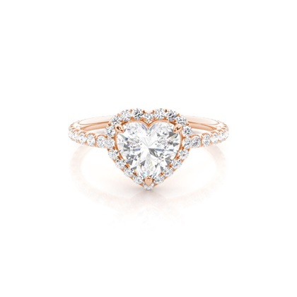 Heart Diamond Rings