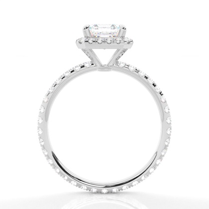 Asscher Diamantverlobungsringe Verlobungsringe