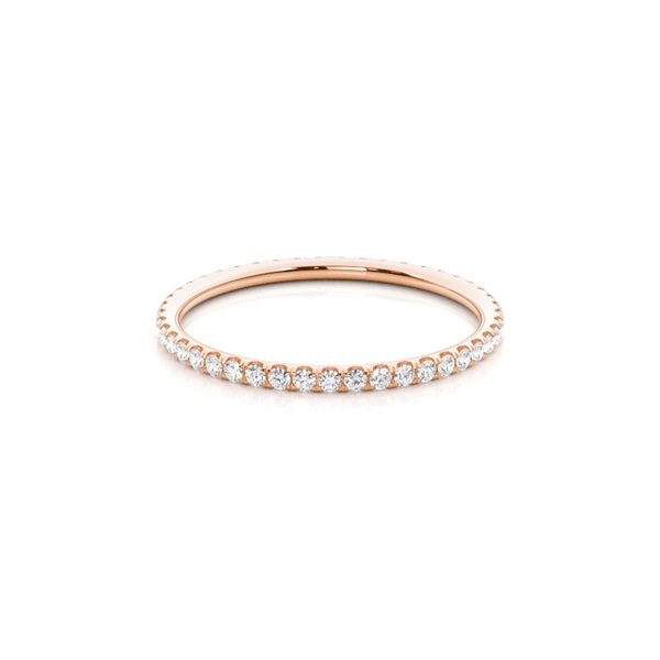 Illusion Setting Full Eternity Diamond Ring