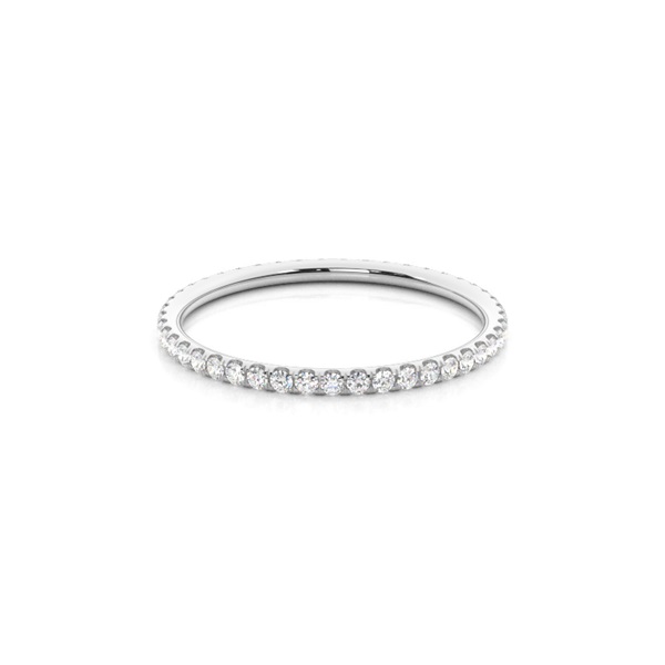 Illusion Setting Full Eternity Diamond Ring