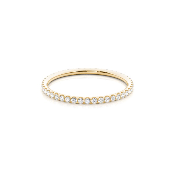 Illusion Setting Full Eternity Diamond Ring