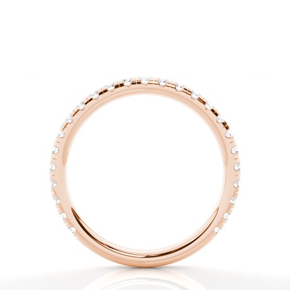 Rose Gold Eternity Diamond Rings