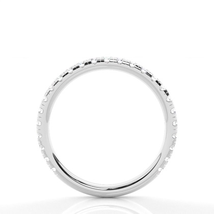 Weißgold Memoireringe Diamantringe