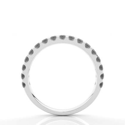 Full Eternity Black Diamond Ring