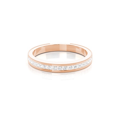 Women's Rose Gold Wedding Rings