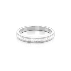 Gespickt Leichte Passform Diamant Hochzeits Formband