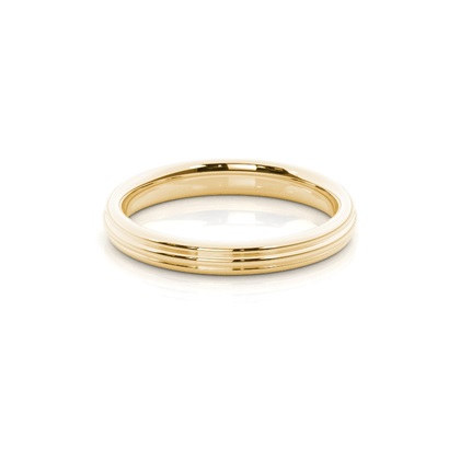 Yellow Gold Women's Contemporary Wedding Rings