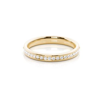 Yellow Gold Diamond Wedding Rings