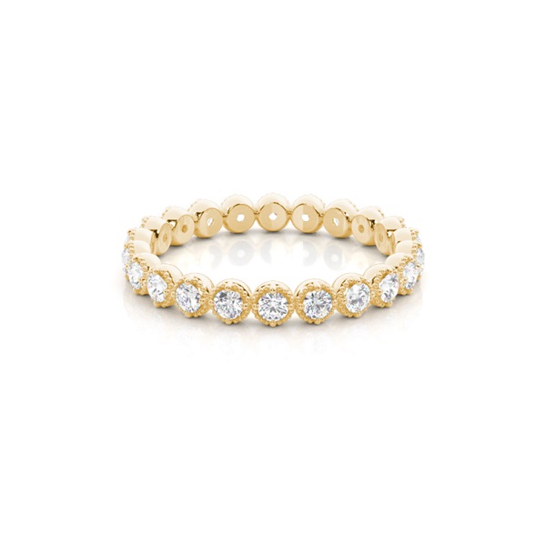 4 Prong Setting Full Eternity Diamond Ring
