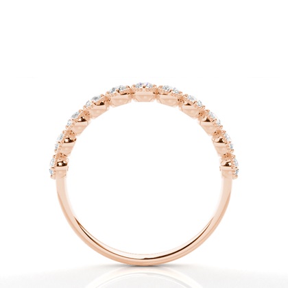 Rotgold Memoireringe Diamantringe