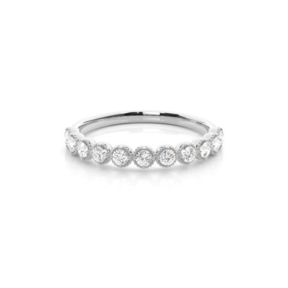Silver Anniversary Diamond Rings