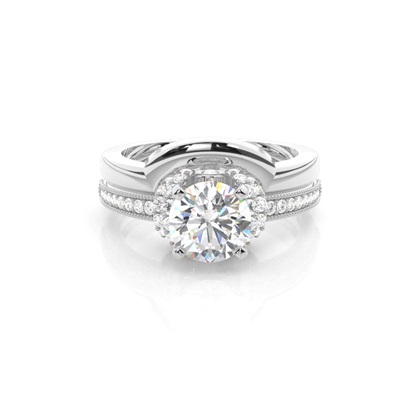 Platinum Diamond Engagement Rings