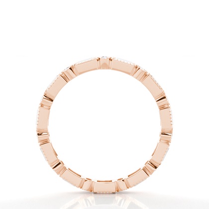 Rotgold Memoireringe Diamantringe