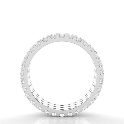 Eternity Diamant Ring in einer Kanalfassung