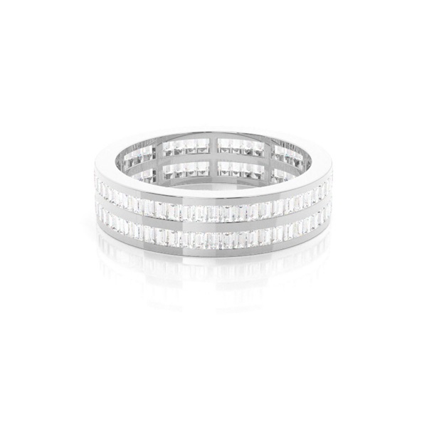 Channel Setting Full Eternity Diamond Ring