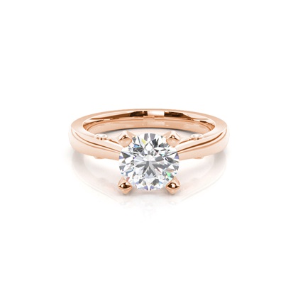 Rose Gold Diamond Engagement Rings