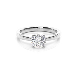 Diamant Verlobungsring in einer Krappenfassung