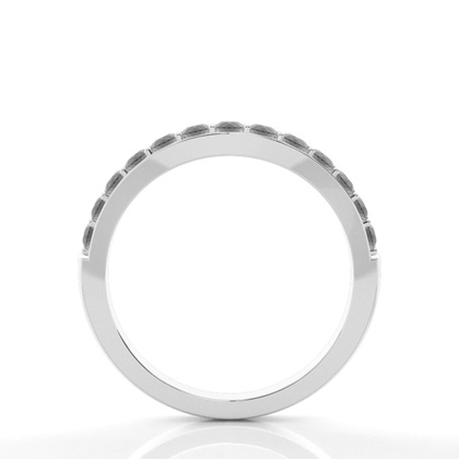 Schwarzes rautenförmiges Damenstirnband mit Komfortpassform