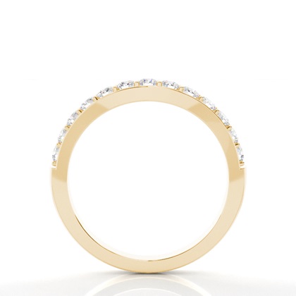 Gelbgold Frau Eheringe