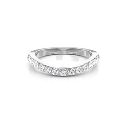 1.60mm Studded Slight Comfort Fit Diamond Shaped Band