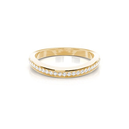 Gelbgold Frau Eheringe