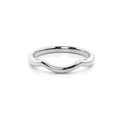 1.70mm Slight Comfort Fit Plain Shaped Wedding Band