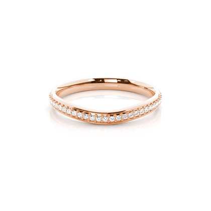 Women's Rose Gold Wedding Rings