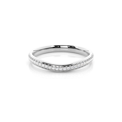 Round Diamond Women's Wedding Rings