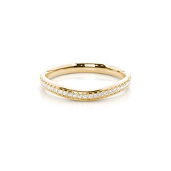 1.90mm Studded Slight Comfort Fit Diamond Shaped Band