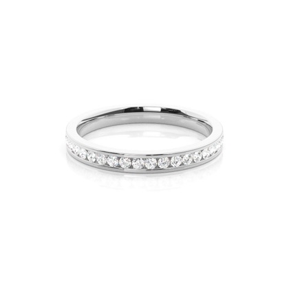 Silver Anniversary Diamond Rings