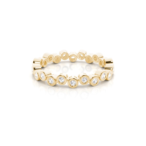 Full Bezel Setting Full Eternity Diamond Ring