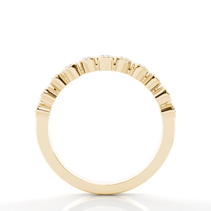 Gelbgold Memoireringe Diamantringe