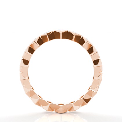 Rose Gold Eternity Diamond Rings