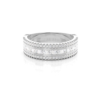 Mixed Shaped Diamond Rings