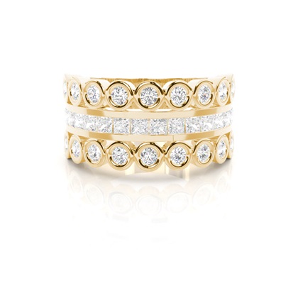 Princess Cut Diamond Rings
