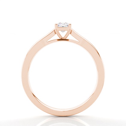 Rose Gold Dainty Engagement Rings