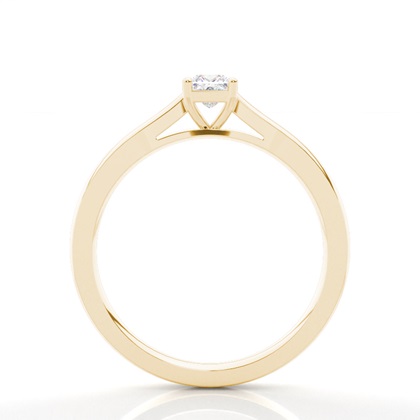 Yellow Gold Dainty Engagement Rings