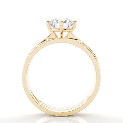 Gelbgold Ringsets Verlobungsringe