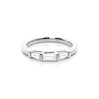 Baguette Diamond Engagement Rings 